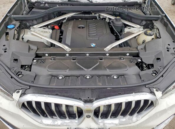 5UXCY4C00L9D49475 2020 BMW X6 Белый Вид наклейки с VIN-кодом