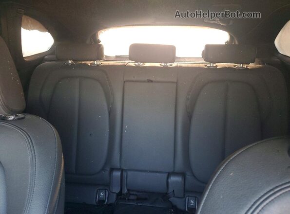 WBXHT3C31H5F80025 2017 BMW X1 White Rear interior view