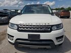 2016 Land Rover Range Rover Sport Hse Белый vin: SALWR2VFXGA639153