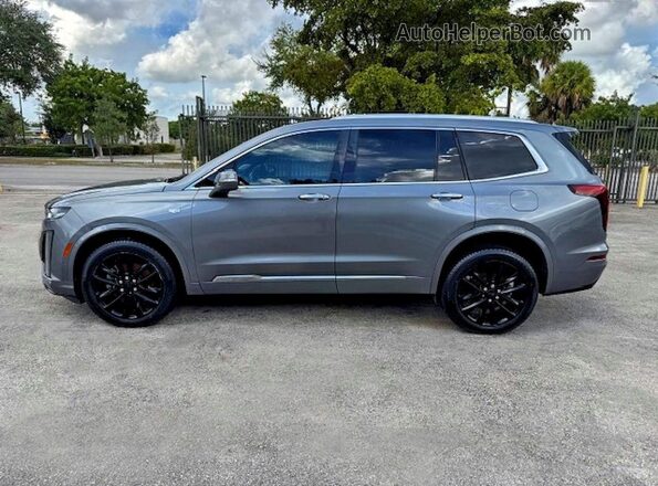 1GYKPDRS9LZ133642 2020 CADILLAC XT6 Серый Вид подкапотного пространства