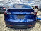 2022 Tesla Model Y Blue vin: 7SAYGDEE0NF401151