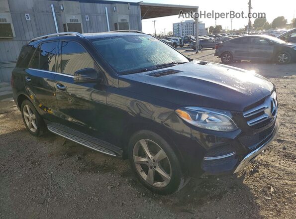 4JGDA5JB6GA683429 2016 MERCEDES-BENZ GLE Black Widok z przodu