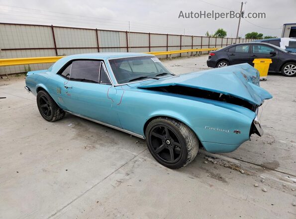 223377V108044 1967 PONTIAC UNK Синий Передняя правая четверть