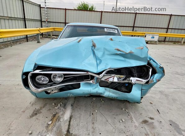223377V108044 1967 PONTIAC UNK Синий Вид спереди