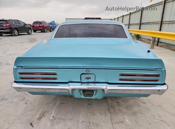 223377V108044 1967 PONTIAC UNK Синий Вид сзади