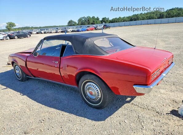 223677U142870 1967 PONTIAC FIREBIRD Красный Задняя левая четверть