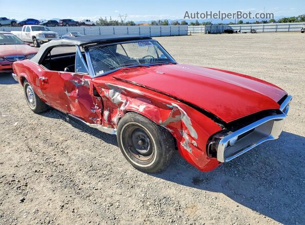 223677U142870 1967 PONTIAC FIREBIRD Красный Передняя правая четверть