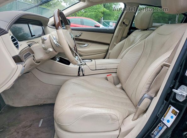 WDDUG6DB3HA291231 2017 MERCEDES-BENZ S Black Widok deski rozdzielczej