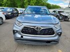2021 Toyota Highlander Xle Синий vin: 5TDGZRBH9MS072524