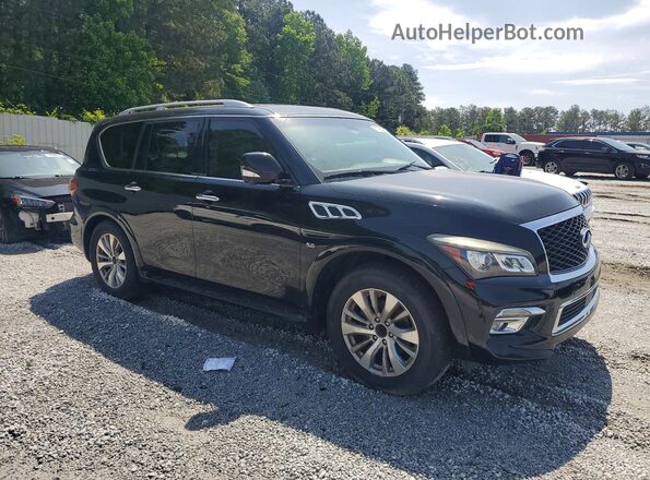 JN8AZ2NF7G9613570 2016 INFINITI QX80 Черный Вид спереди