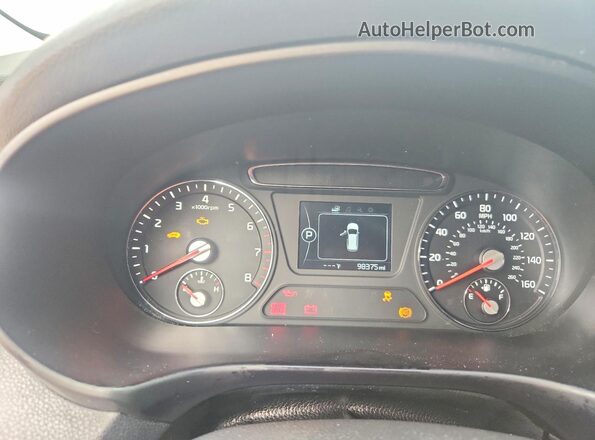 5XYPH4A17HG211823 2017 KIA SORENTO Бордовый Вид задних сидений