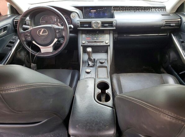JTHBA1D25K5093643 2019 LEXUS IS Blue Սարքավորումների վահանակի տեսք