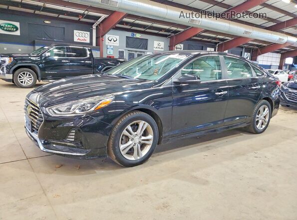 5NPE34AF3JH666927 2018 HYUNDAI SONATA Black Задня ліва чверть