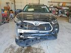 2022 Toyota Highlander Le Черный vin: 5TDBZRBH1NS587805