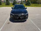 2019 Hyundai Santa Fe Se Черный vin: 5NMS2CAD1KH051421