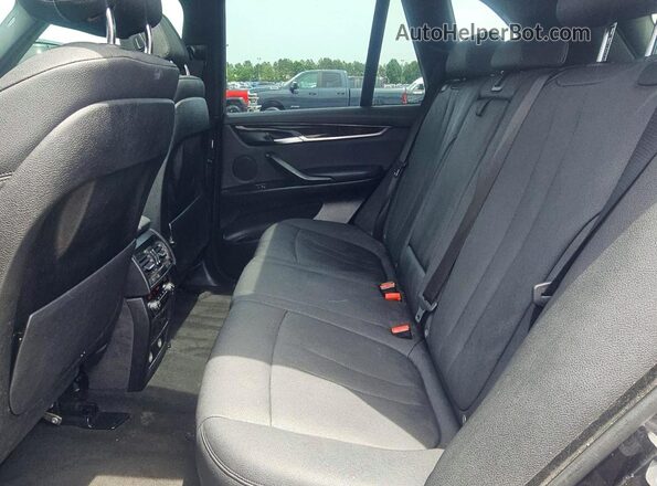 5UXKR0C54J0X91963 2018 BMW X5 Серый Вид салона спереди