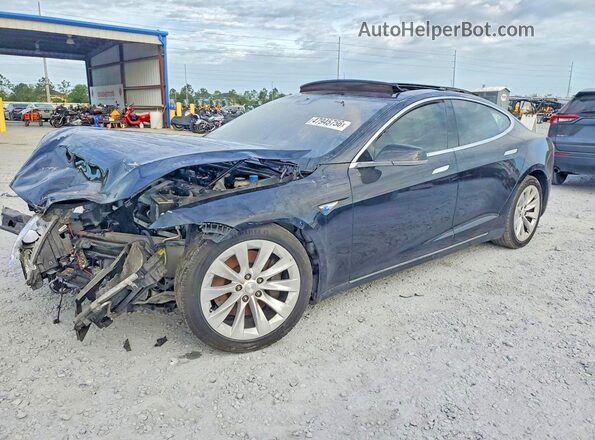 5YJSA1E28GF131971 2016 TESLA MODEL S Черный Передняя левая четверть