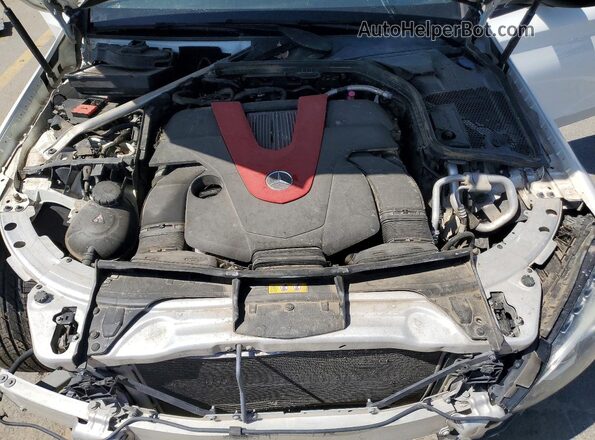 55SWF6EB7GU125822 2016 MERCEDES-BENZ C White Вид підкапотного простору