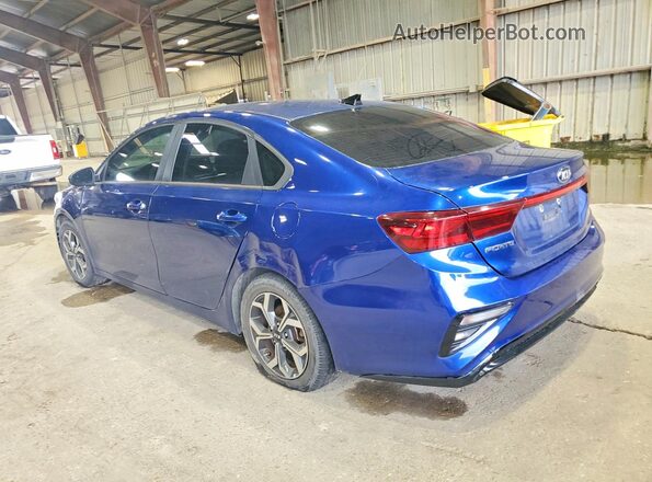 3KPF24AD1ME275533 2021 KIA FORTE Синий Задняя правая четверть