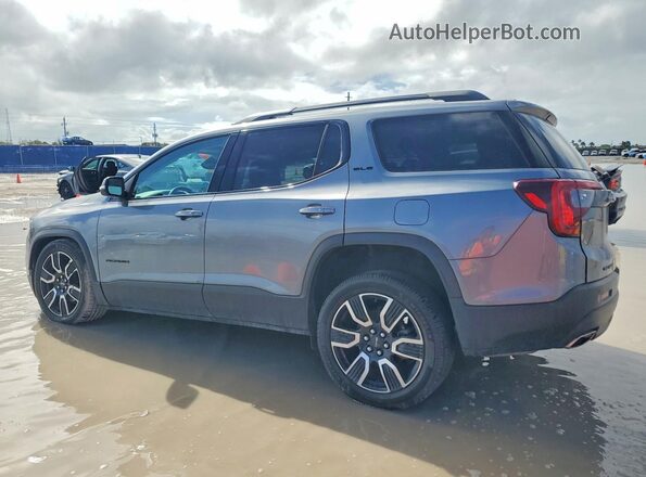 1GKKNKLS0MZ176605 2021 GMC ACADIA Угольный Задняя правая четверть
