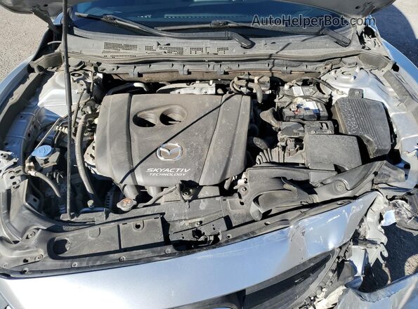 JM1GL1V59H1145270 2017 MAZDA 6 Серебряный Вид подкапотного пространства