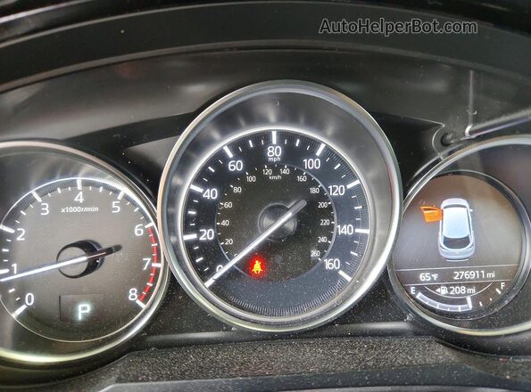 JM3TCBDY6G0112951 2016 MAZDA CX-9 White Vista de los asientos traseros