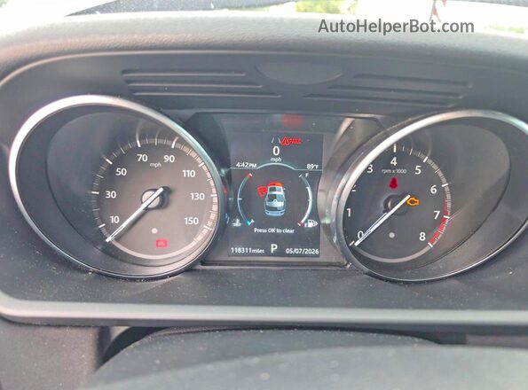 SALRG2RV1L2422552 2020 LAND ROVER DISCOVERY Белый Вид щитка приборов