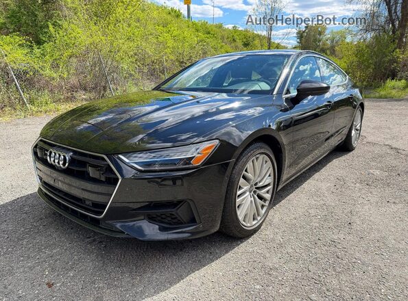 WAUR2AF25KN053408 2019 AUDI A7 Черный Передняя левая четверть