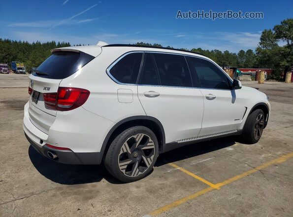 5UXKR2C51G0R69154 2016 BMW X5 Белый Передняя правая четверть