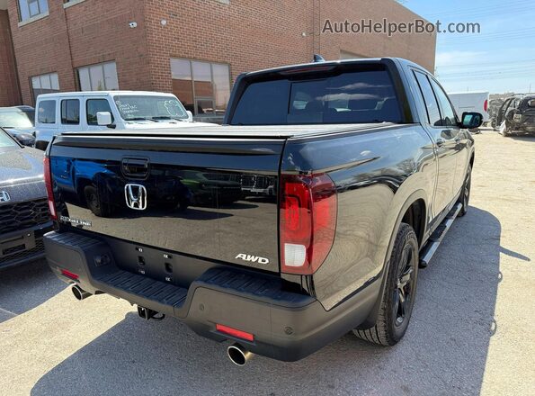 5FPYK3F80NB50 2022 HONDA RIDGELINE Черный Вид спереди
