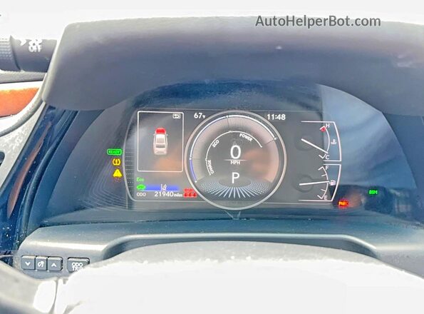 58ADA1C12PU028205 2023 LEXUS ES Черный Вид щитка приборов