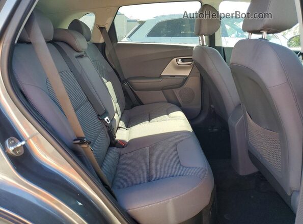 KNDCB3LC6J5161472 2018 KIA NIRO Серый Вид задней части салона