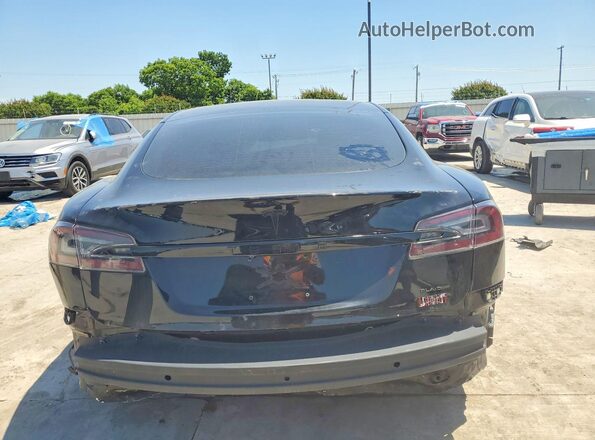 5YJSA1E6XNF471526 2022 TESLA MODEL S Black Widok wnętrza z przodu