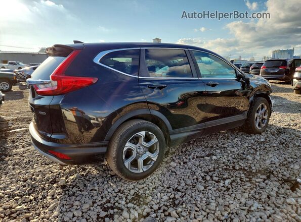 5J6RW2H5XHL044450 2017 HONDA CR-V Black Przód prawy