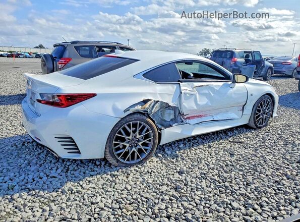 JTHHA5BC3H5005131 2017 LEXUS RC Белый Передняя правая четверть