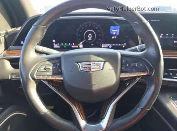 1GYS4JKT9NR304547 2022 CADILLAC ESCALADE Черный Вид щитка приборов