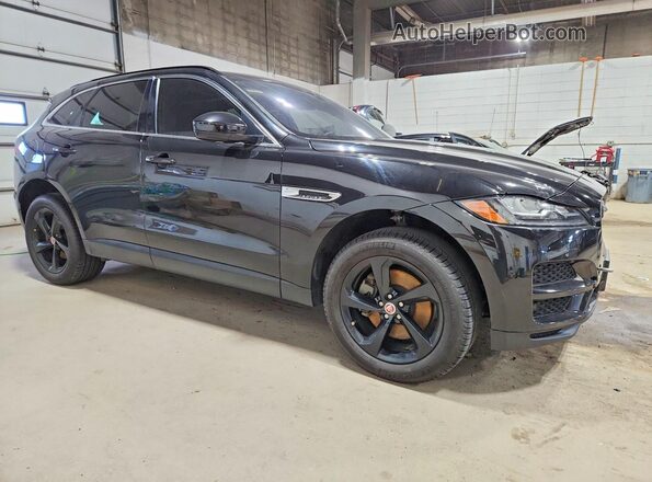SADCK2BV4HA068002 2017 JAGUAR F-PACE Black Vista frontal