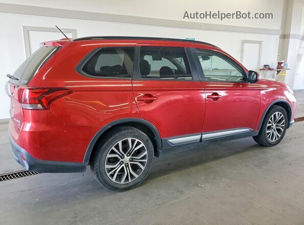 JA4AZ3A35GZ059274 2016 MITSUBISHI OUTLANDER Красный Передняя правая четверть