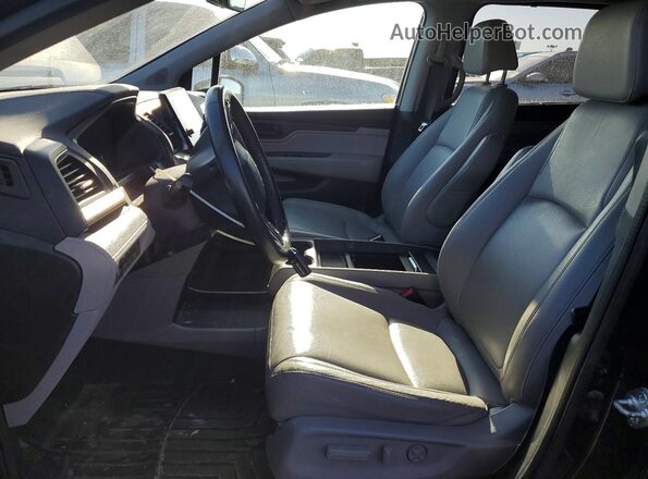 5FNRL6H77JB046107 2018 HONDA ODYSSEY Черный Вид панели приборов