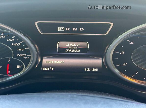 WDCYC7DF2HX272208 2017 MERCEDES-BENZ G-CLASS Белый Вид щитка приборов