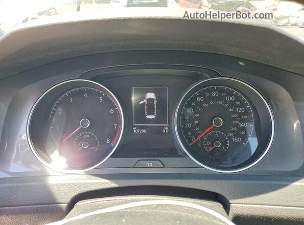 3VWH17AU7HM527534 2017 VOLKSWAGEN GOLF Серый Вид задних сидений