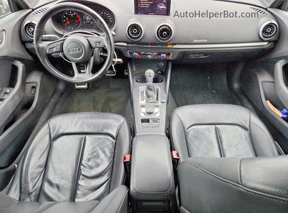 WAUAUGFF6J1045871 2018 AUDI A3 Черный Вид щитка приборов