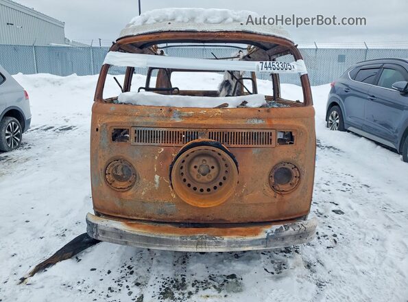 2362022787 1976 VOLKSWAGEN TRANSPORTE Burn წინა ხედი