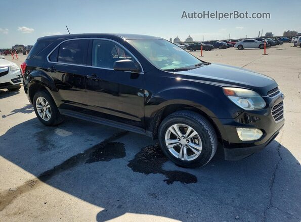 2GNALBEK3G6322433 2016 CHEVROLET EQUINOX Черный Передняя правая четверть