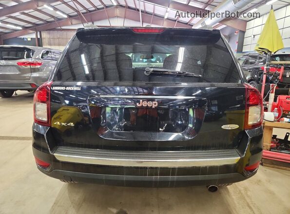 1C4NJDEB7GD723934 2016 JEEP COMPASS Черный Вид салона спереди