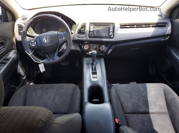 3CZRU5H37GM722865 2016 HONDA HR-V Gray Вид щитка приладів