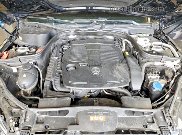 WDDHF8JB4GB227809 2016 MERCEDES-BENZ E Черный Вид подкапотного пространства