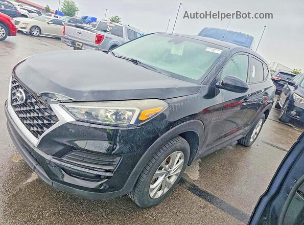 KM8J23A4XKU899202 2019 HYUNDAI TUCSON Черный Задняя правая четверть
