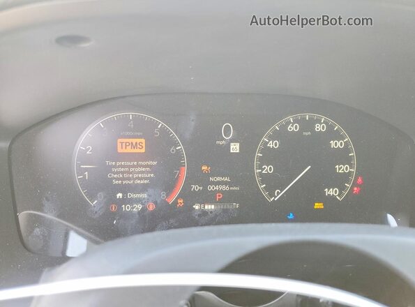 3CZRZ2H54SM708190 2025 HONDA HR-V White Вид задніх сидінь