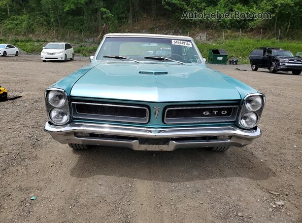 237675P223318 1965 PONTIAC GTO Синий Вид спереди